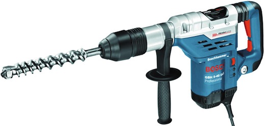 Bosch Rotary Hammer 340rpm, 3050bpm, 1150W, 6.8kg GBH5-40DCE - Click Image to Close